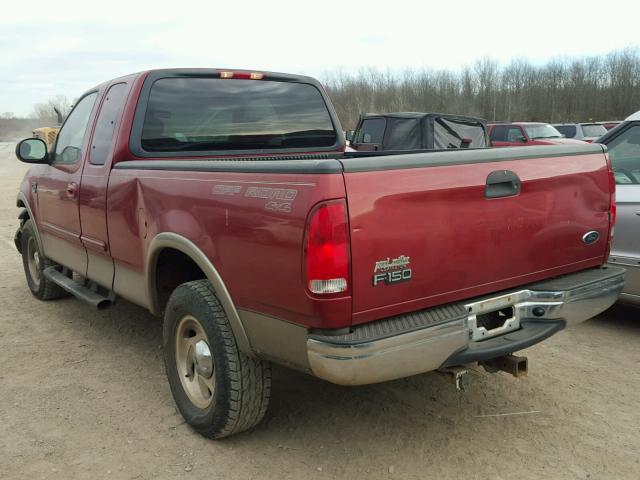 1FTRX18L61NA46461 - 2001 FORD F150 RED photo 3