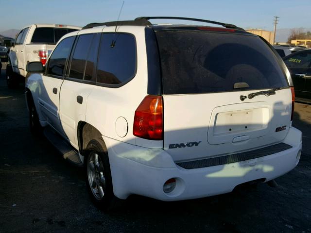 1GKDS13S722276430 - 2002 GMC ENVOY WHITE photo 3