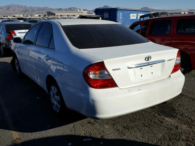 4T1BE32KX4U362339 - 2004 TOYOTA CAMRY LE თეთრი ფოტო 3