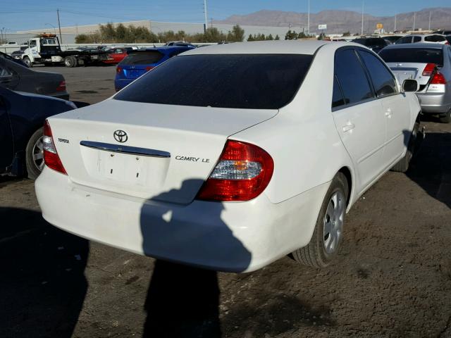4T1BE32KX4U362339 - 2004 TOYOTA CAMRY LE თეთრი ფოტო 4