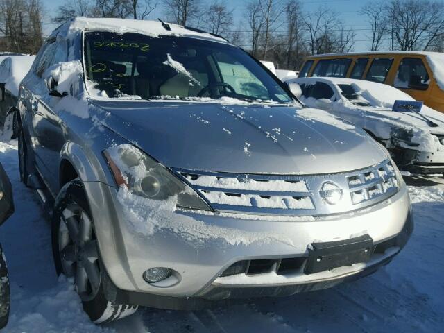 JN8AZ08W93W220763 - 2003 NISSAN MURANO SL GRAY photo 1