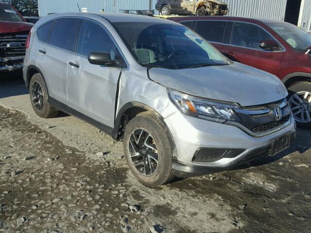 5J6RM4H42GL117740 - 2016 HONDA CR-V SE SILVER photo 1