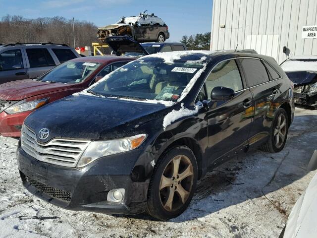 4T3ZK3BB6AU021501 - 2010 TOYOTA VENZA BASE BLACK photo 2