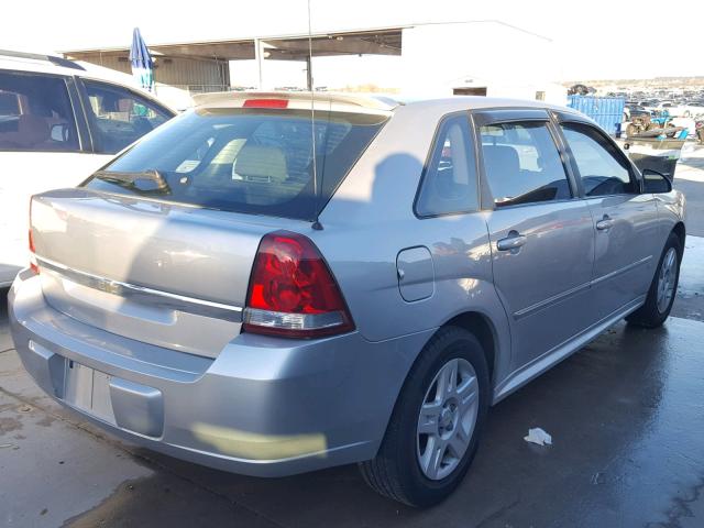 1G1ZT61886F170840 - 2006 CHEVROLET MALIBU MAX SILVER photo 4