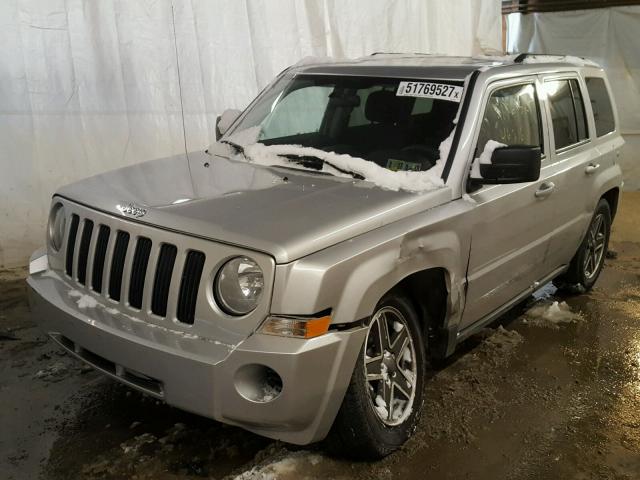 1J4NF2GB4AD518754 - 2010 JEEP PATRIOT SP SILVER photo 2