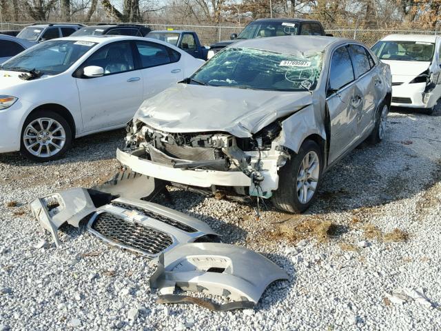 1G11C5SL3FF131521 - 2015 CHEVROLET MALIBU 1LT 银色 照片 2