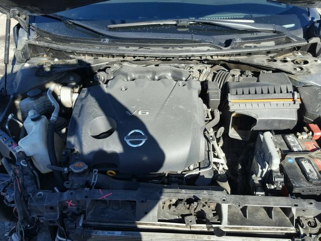 1N4AA5AP7EC440514 - 2014 NISSAN MAXIMA S BLUE photo 7