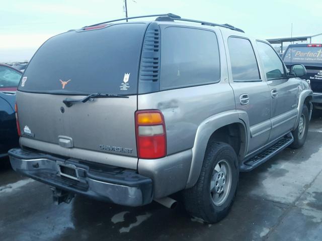 1GNEK13Z93R142631 - 2003 CHEVROLET TAHOE K150 TAN photo 4