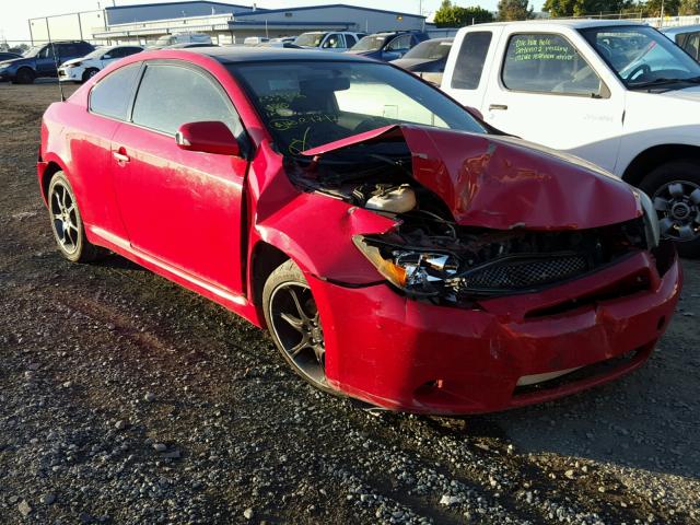 JTKDE177150048599 - 2005 TOYOTA SCION TC RED photo 1