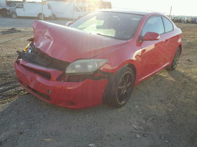 JTKDE177150048599 - 2005 TOYOTA SCION TC RED photo 2