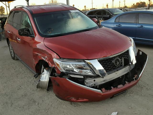 5N1AR2MN6GC644571 - 2016 NISSAN PATHFINDER RED photo 1