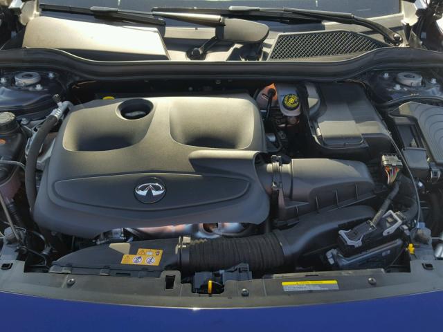 SJKCH5CR6HA031589 - 2017 INFINITI QX30 BASE BLUE photo 7