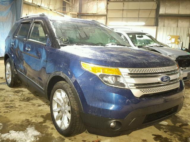 1FMHK8D8XCGA92849 - 2012 FORD EXPLORER X BLUE photo 1