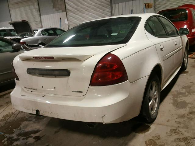 2G2WP552081134749 - 2008 PONTIAC GRAND PRIX WHITE photo 4