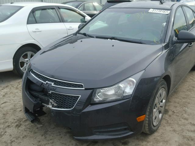 1G1PB5SH7E7215035 - 2014 CHEVROLET CRUZE LS GRAY photo 9