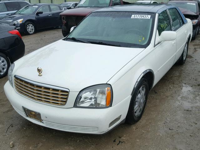 1G6KD54Y35U106844 - 2005 CADILLAC DEVILLE WHITE photo 2