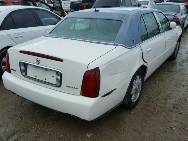 1G6KD54Y35U106844 - 2005 CADILLAC DEVILLE WHITE photo 4