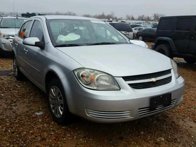 1G1AD5F50A7212617 - 2010 CHEVROLET COBALT 1LT SILVER photo 1