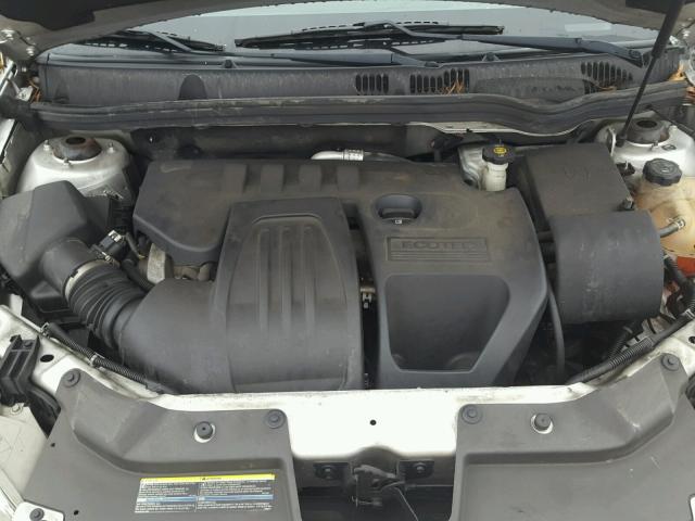 1G1AD5F50A7212617 - 2010 CHEVROLET COBALT 1LT SILVER photo 7