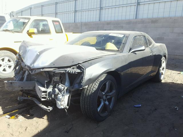 2G1FT1EW5A9150223 - 2010 CHEVROLET CAMARO SS Gris foto 2