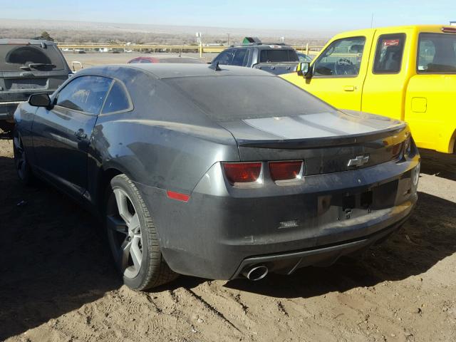 2G1FT1EW5A9150223 - 2010 CHEVROLET CAMARO SS Gris foto 3