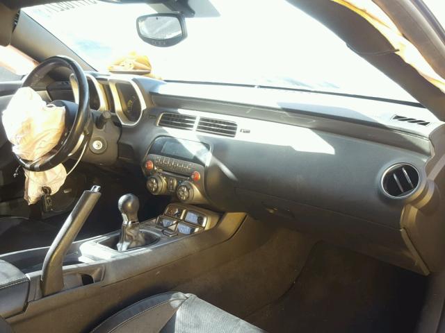 2G1FT1EW5A9150223 - 2010 CHEVROLET CAMARO SS Gris foto 9