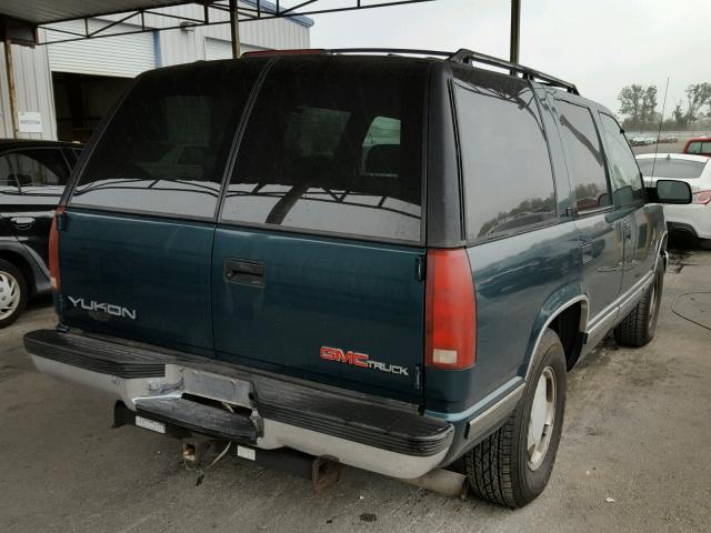 1GKEK13K9SJ740151 - 1995 GMC YUKON GREEN photo 4