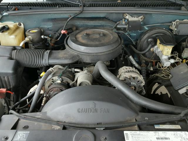 1GKEK13K9SJ740151 - 1995 GMC YUKON GREEN photo 7