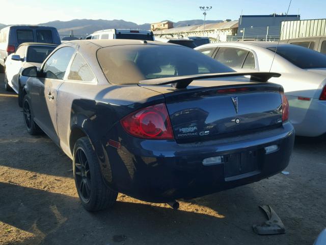 1G2AL18H397242382 - 2009 PONTIAC G5 BLUE photo 3