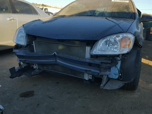 1G2AL18H397242382 - 2009 PONTIAC G5 BLUE photo 9