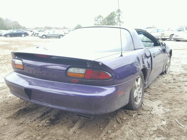 2G1FP22G9W2115806 - 1998 CHEVROLET CAMARO Z28 PURPLE photo 4