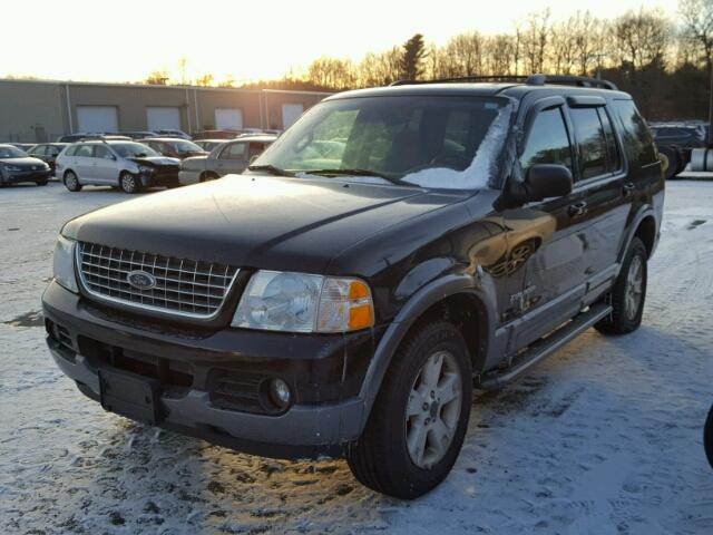 1FMZU73E04UB62118 - 2004 FORD EXPLORER X BLACK photo 2