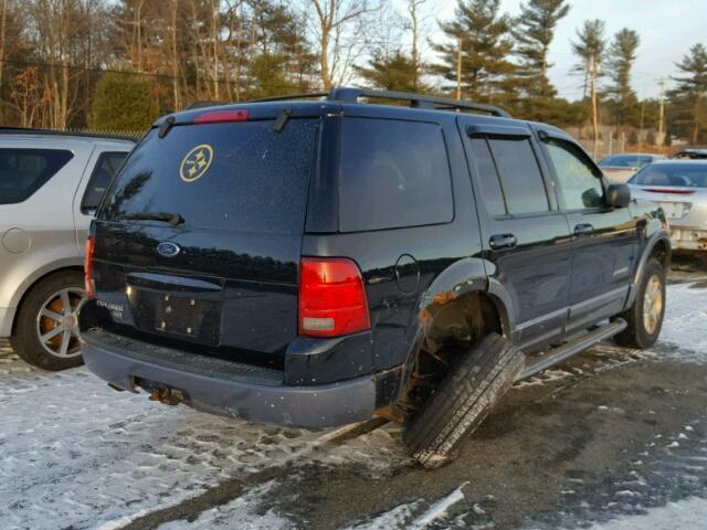 1FMZU73E04UB62118 - 2004 FORD EXPLORER X BLACK photo 4