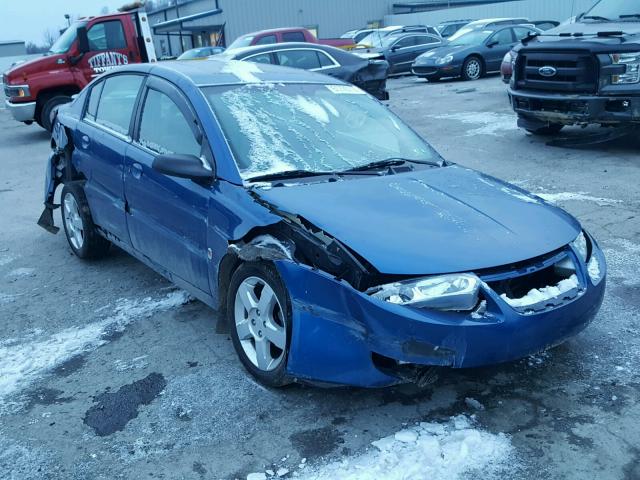 1G8AJ55F76Z103233 - 2006 SATURN ION LEVEL BLUE photo 1