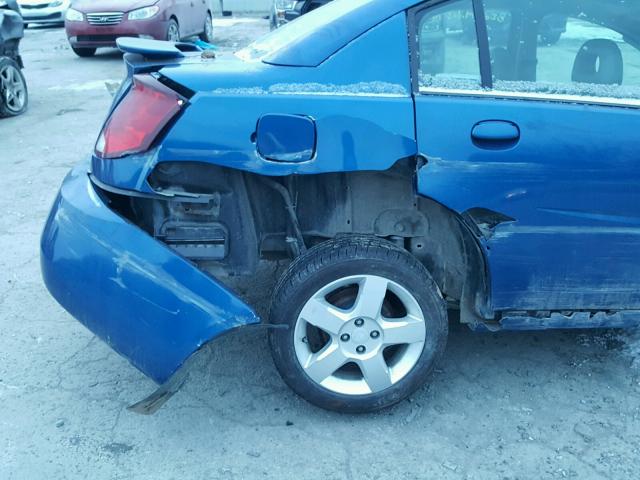 1G8AJ55F76Z103233 - 2006 SATURN ION LEVEL BLUE photo 9