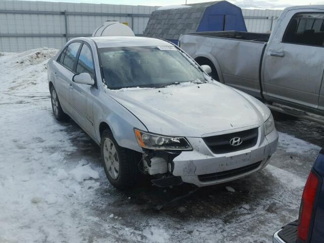 5NPET46C28H383332 - 2008 HYUNDAI SONATA GLS SILVER photo 1