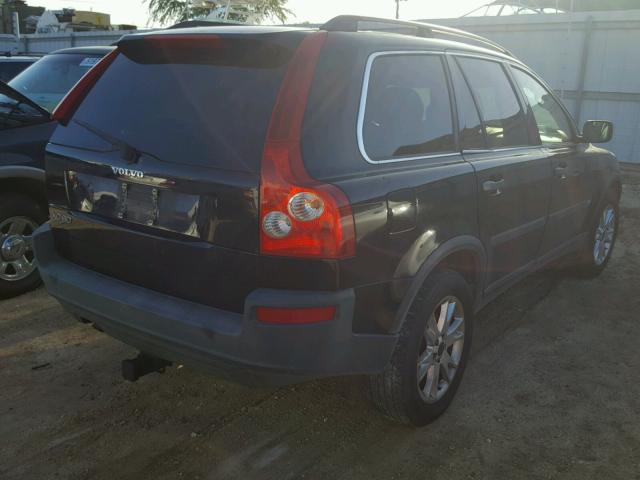 YV1CY592451161938 - 2005 VOLVO XC90 BLACK photo 4