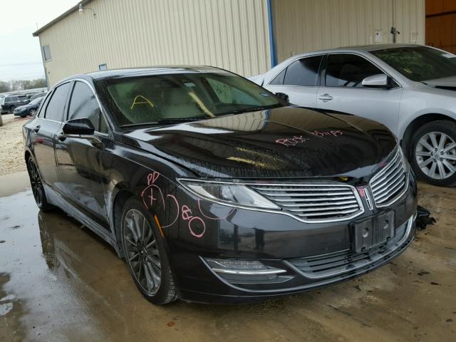 3LN6L2LU8DR814989 - 2013 LINCOLN MKZ HYBRID BLACK photo 1