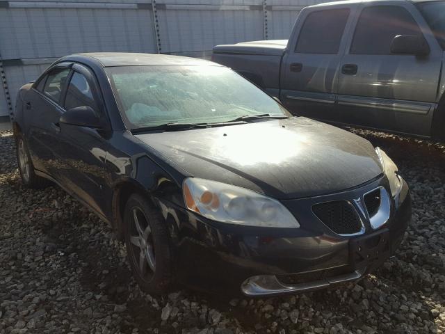 1G2ZG58N774276909 - 2007 PONTIAC G6 BASE BLACK photo 1