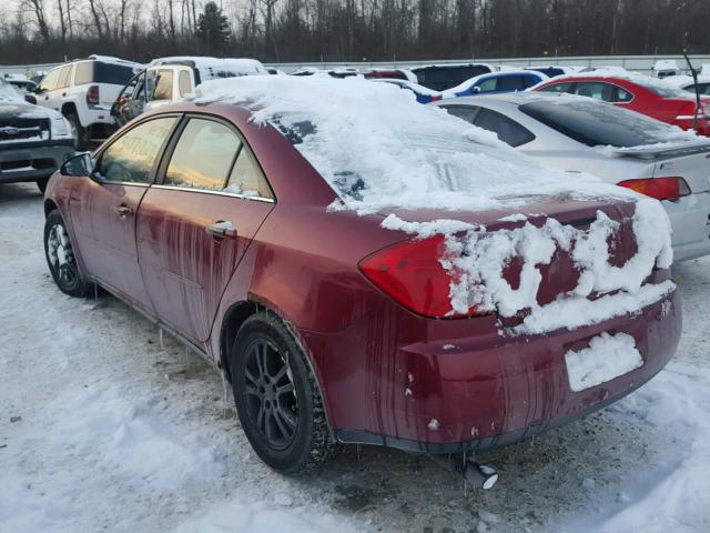 1G2ZG528754131739 - 2005 PONTIAC G6 RED photo 3