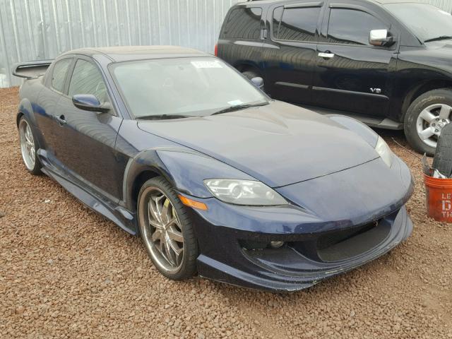 JM1FE173770210560 - 2007 MAZDA RX8 BLUE photo 1