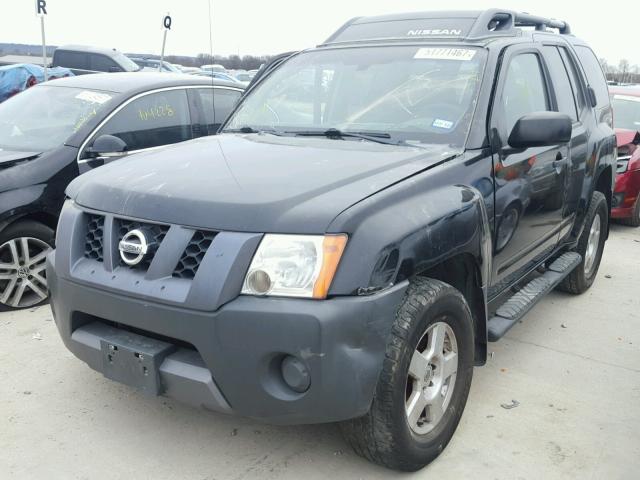 5N1AN08W78C507014 - 2008 NISSAN XTERRA OFF BLACK photo 2