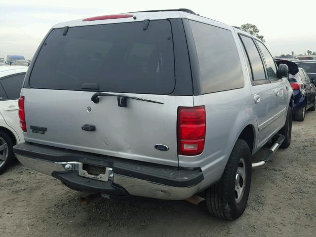 1FMRU16W11LA82250 - 2001 FORD EXPEDITION SILVER photo 4