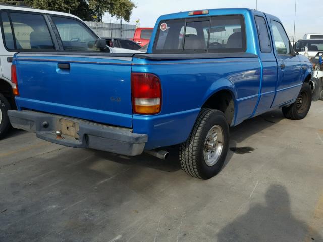 1FTCR14A4RPB68787 - 1994 FORD RANGER SUP BLUE photo 4