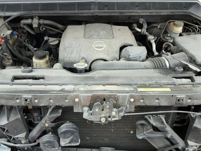 1N6AA07B67N236509 - 2007 NISSAN TITAN XE GREEN photo 7