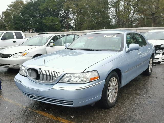 1LNHM81W46Y644681 - 2006 LINCOLN TOWN CAR S BLUE photo 2