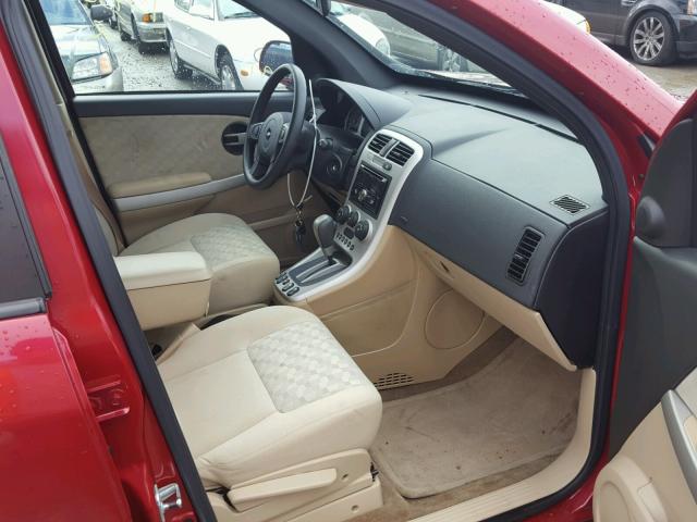 2CNDL73F566145967 - 2006 CHEVROLET EQUINOX LT RED photo 5