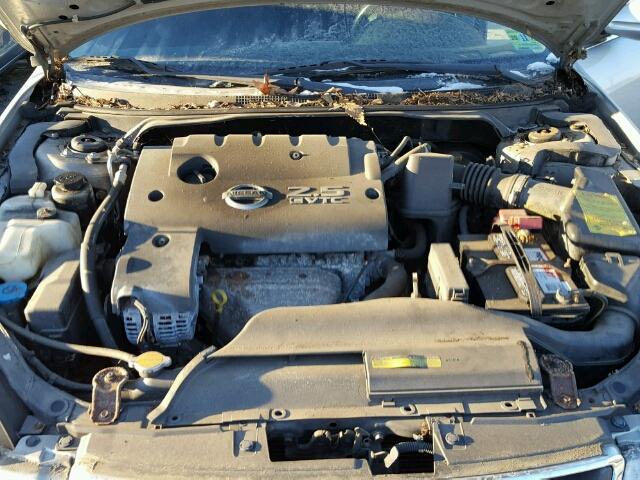 1N4AL11E54C156380 - 2004 NISSAN ALTIMA BAS SILVER photo 7