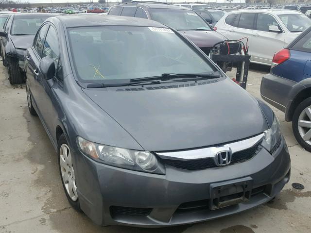 2HGFA16579H536731 - 2009 HONDA CIVIC LX GRAY photo 1