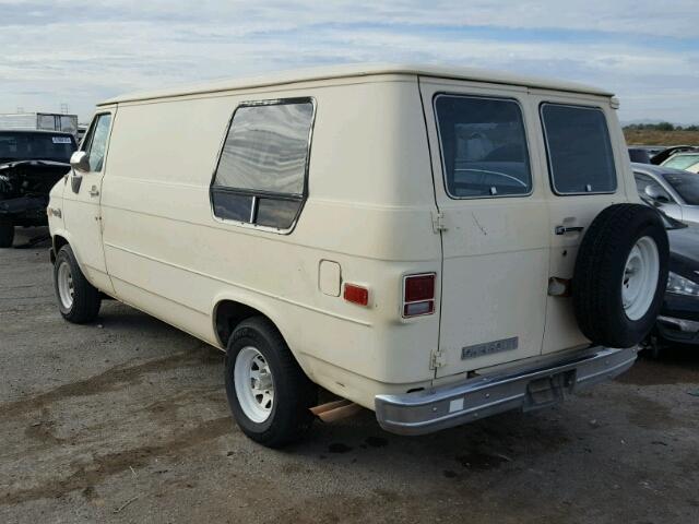 1GCEG25F6B7147802 - 1981 CHEVROLET G20 TAN photo 3